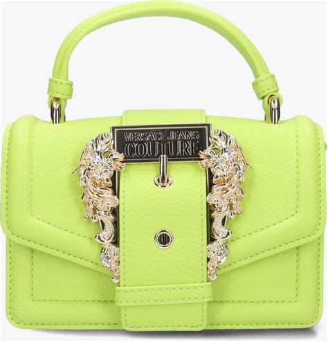 groene versace tas|More.